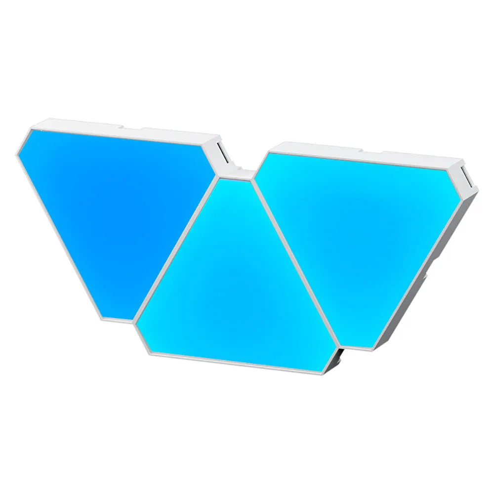 RGB Triangular Quantum Wall Lamp