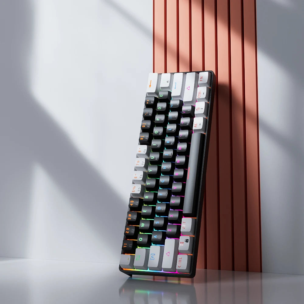USB 61Key RGB Mechanical Gaming Keyboard