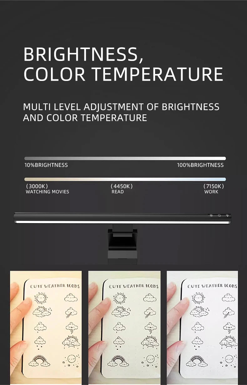 RGB Displays Monitor Light Bar