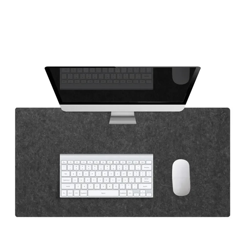 Large Wool Felt Desk Mouse Pad Protector Mat
