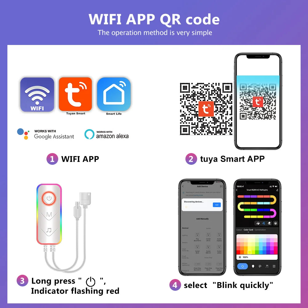 RGB WIFI LED Ambient Light