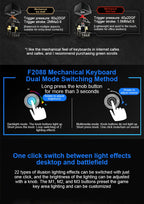 Wired 104-Key RGB Mechanical Gaming Keyboard