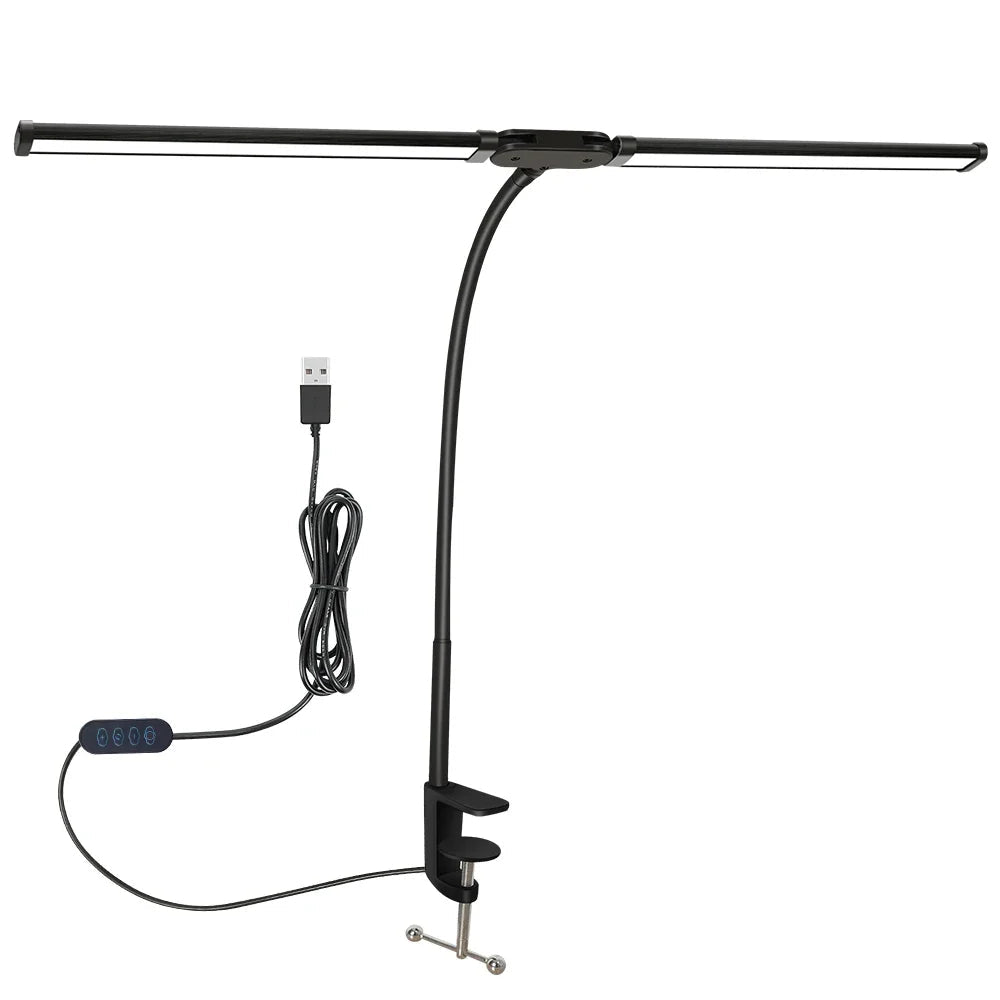 Double/Single Head LED Desk Lamp