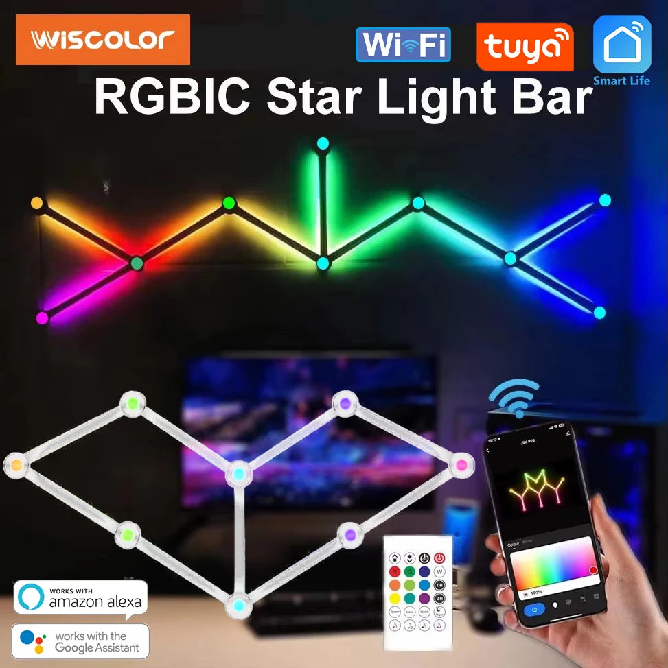 WiFi Smart RGB Wall Light Bar