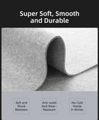 Large Wool Felt Desk Mouse Pad Protector Mat