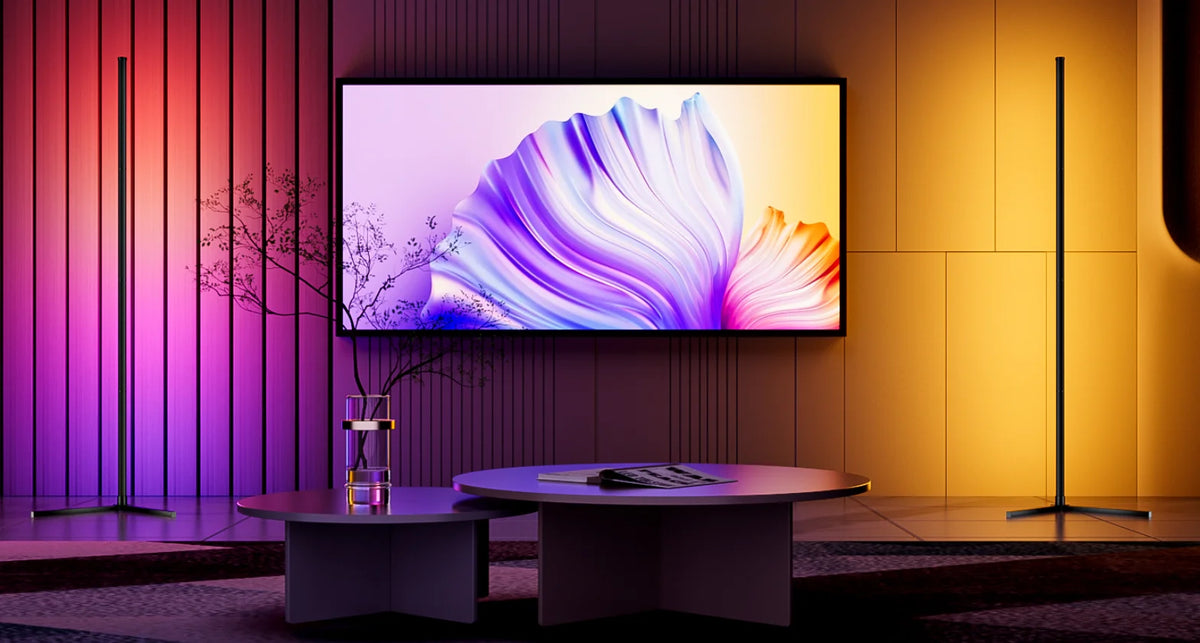Smart RGBIC Corner Floor Lamp