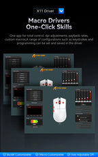 Attack Shark X11 RGB Wireless Gaming Mouse