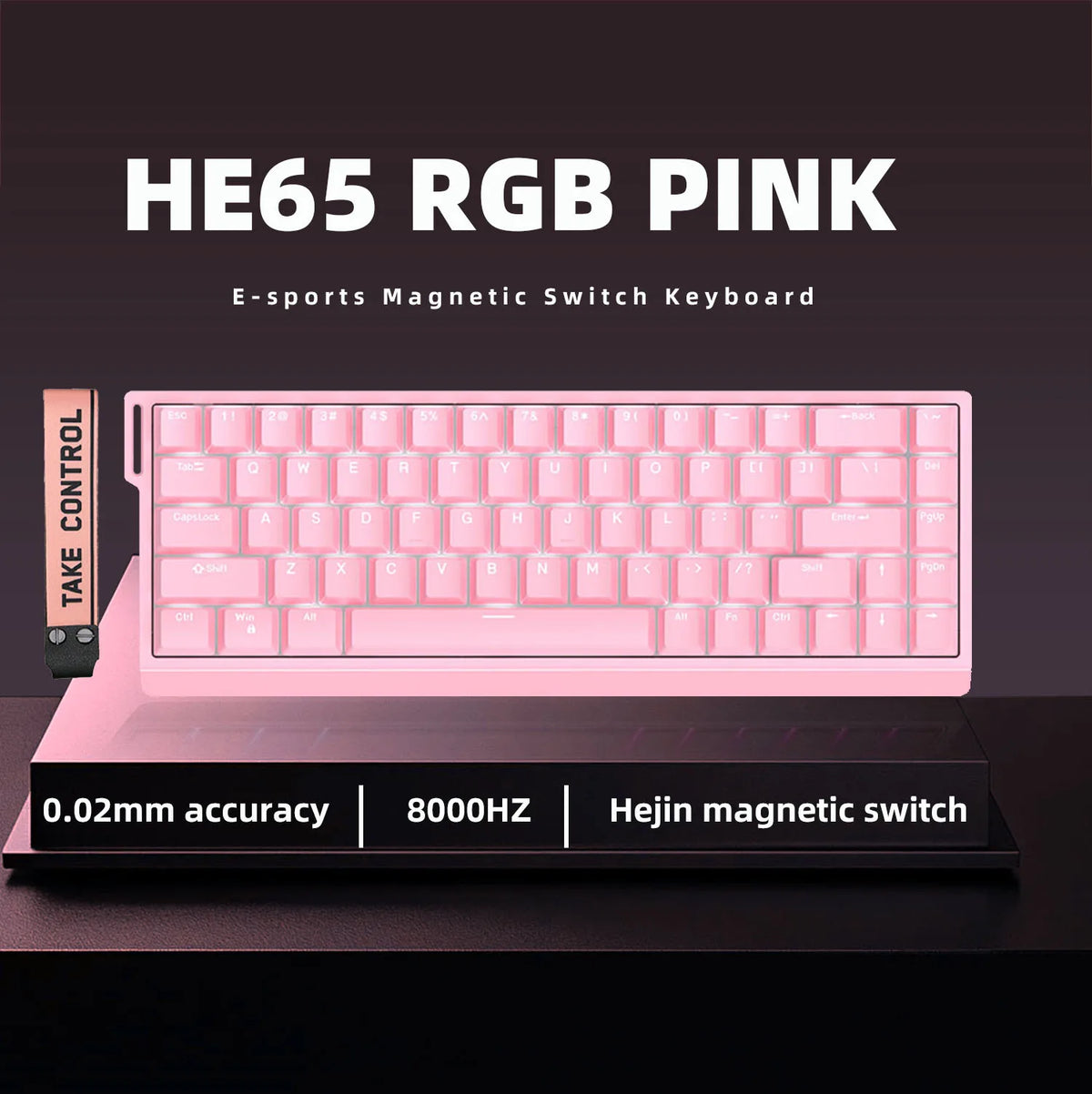 Wired Magnetic RGB E-Sports Mechanical Keyboard