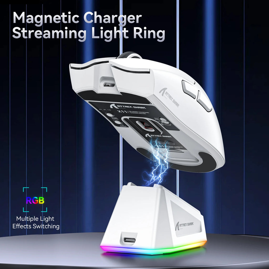 Attack Shark X11 RGB Wireless Gaming Mouse