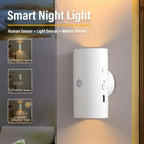 RGB Gradient Motion Sensor Wall Lamp