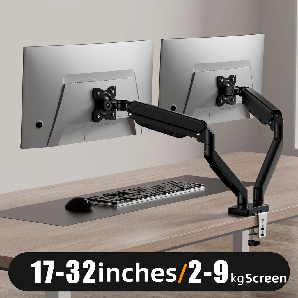 Adjustable Dual Monitor Mount Stand