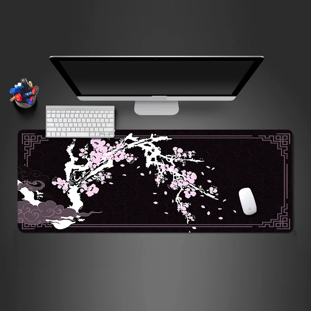 Japanese Floral XXL Gaming Mouse Pad Mat