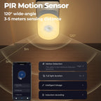Smart WiFi RGB Motion Sensor Wall Lamp