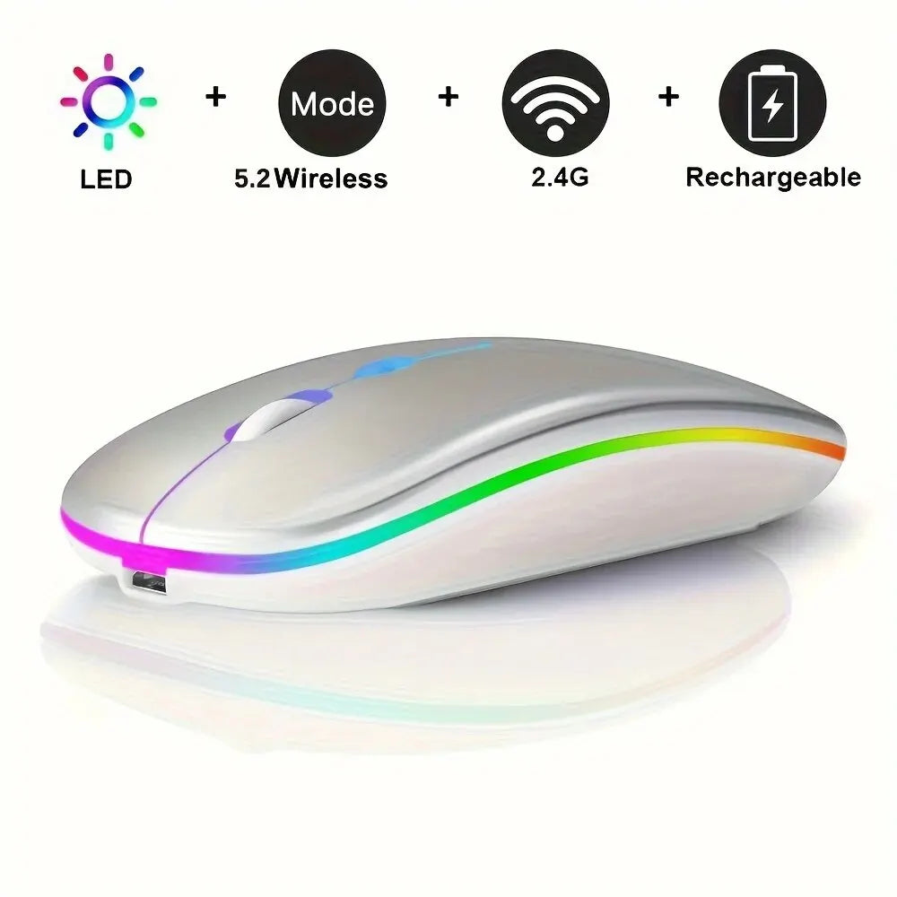 RGB Rechargeable Wireless Gaming Mouse