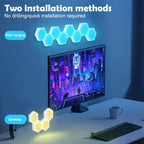 RGB Hexagonal Quantum Lamp LED Smart Wall Panels Light