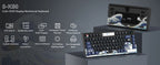 Wired OLED RGB Hot-Swappable Gaming Keyboard