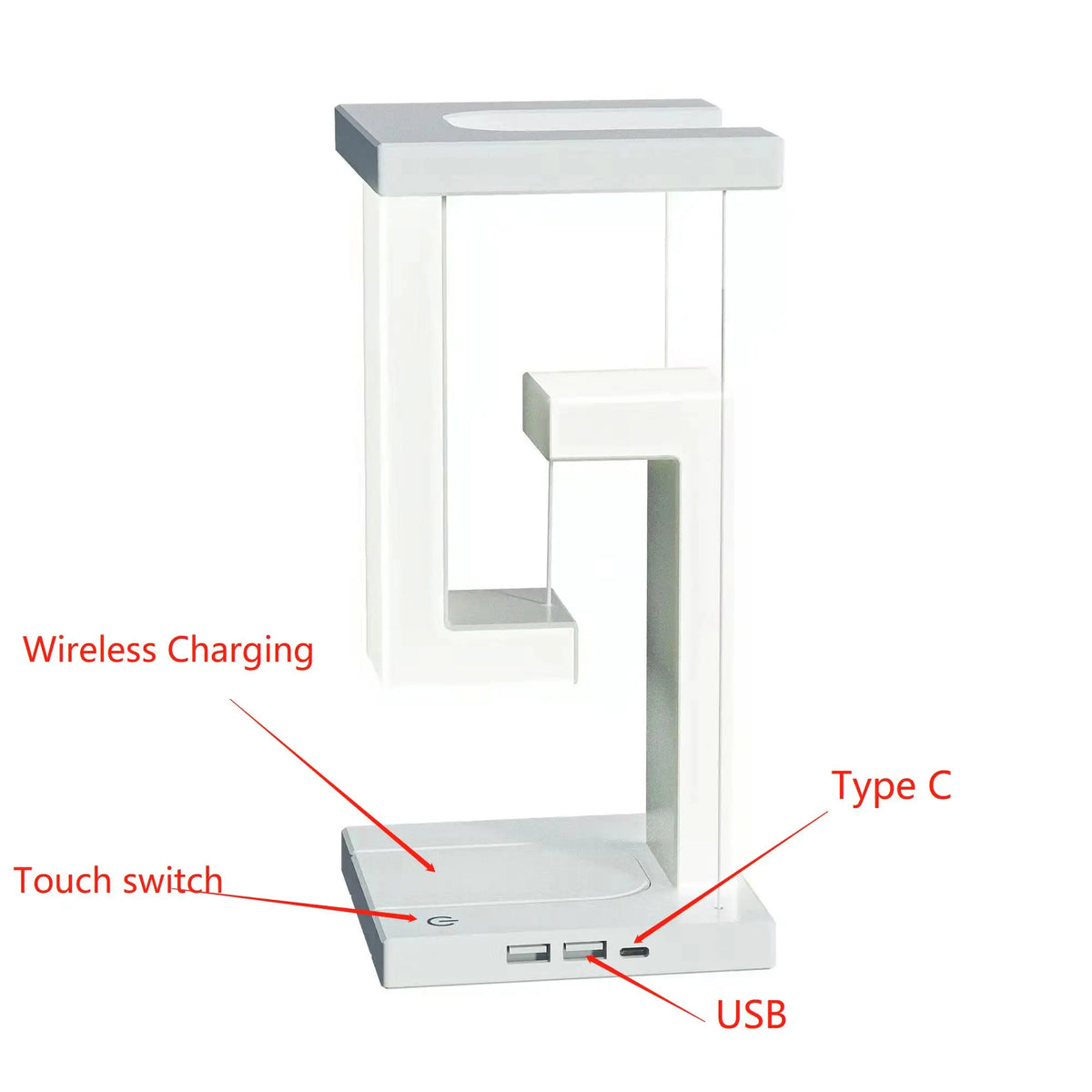 Floating Lamp with Wireless Charger