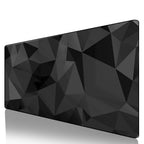 Black Rubber XXL Desk Mouse Pad Mat