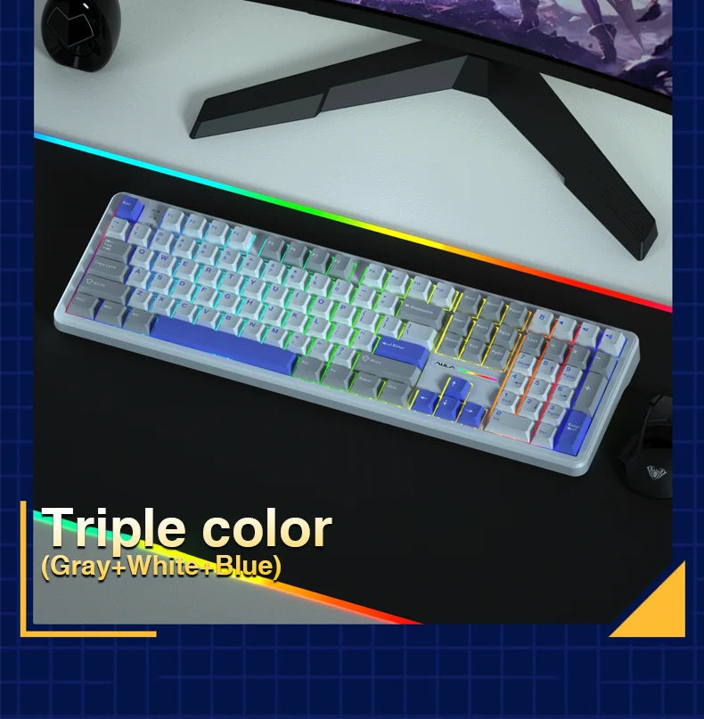 100% Layout RGB Mechanical Gaming Keyboard