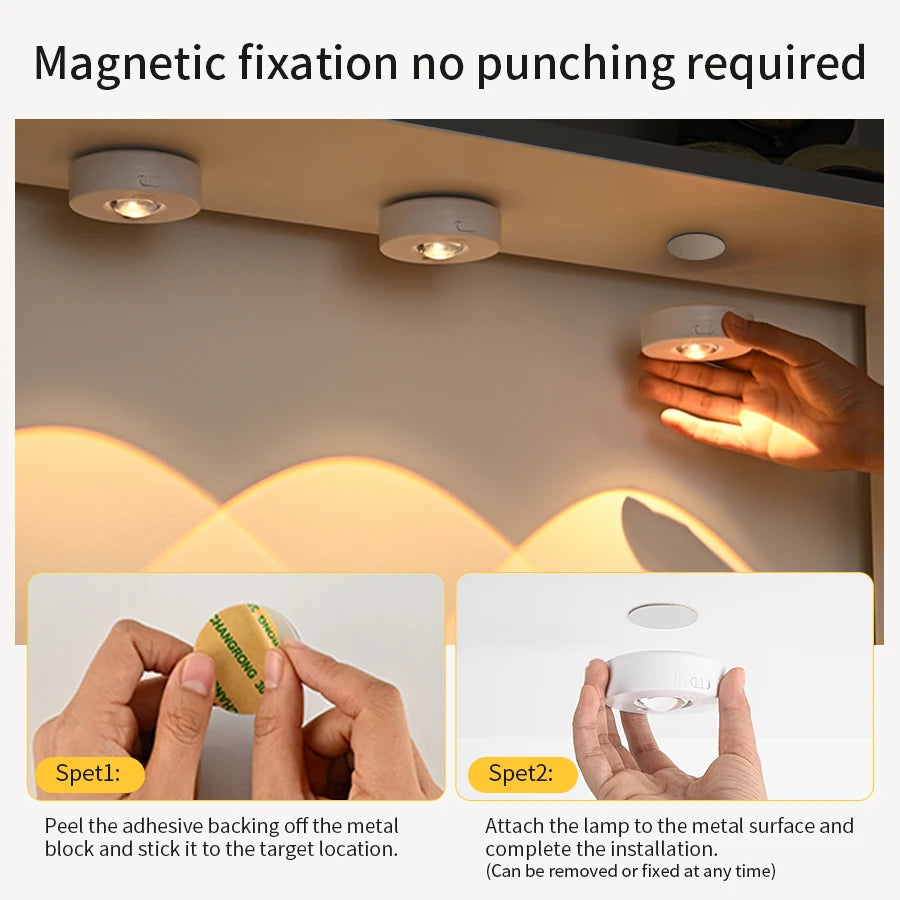 Rechargeable RGB LED Night Light