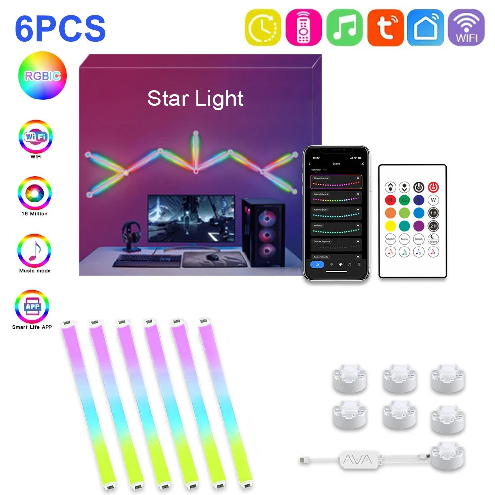 WiFi Smart RGB Wall Light Bar