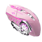2.4G USB Bluetooth Rechargeable Wireless Mouse