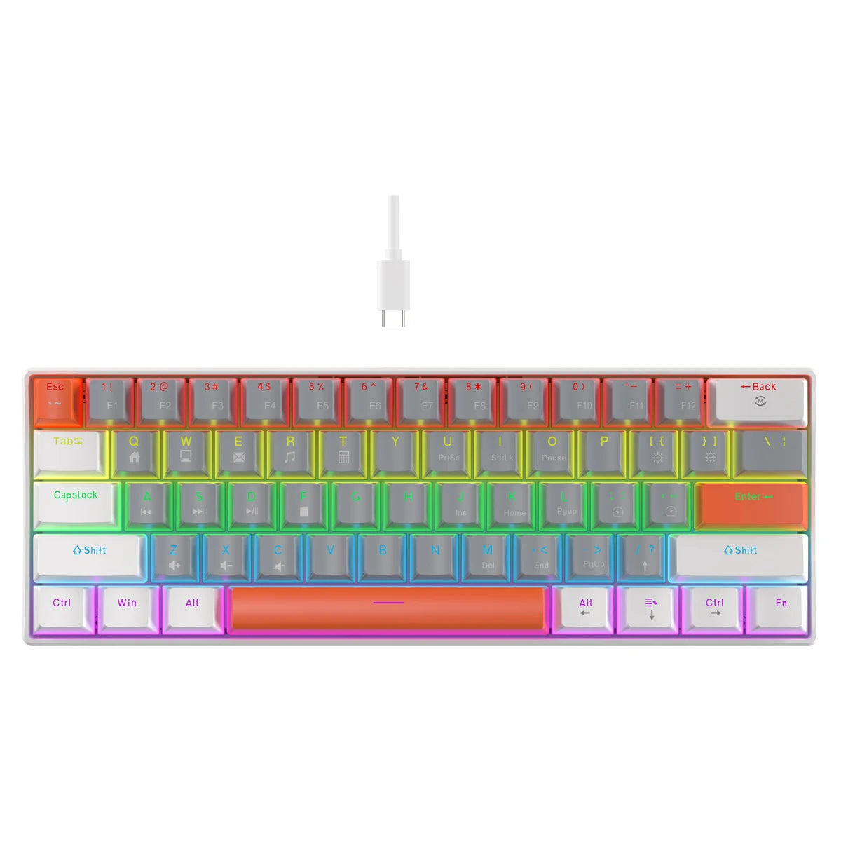 K61 Wired RGB Mechanical Gaming Keyboard