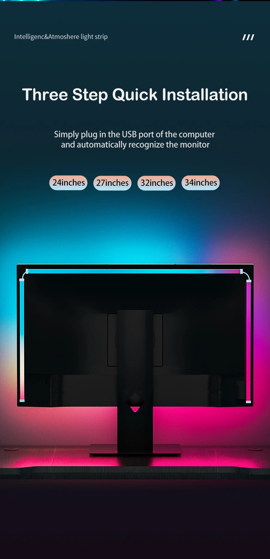 Smart RGB Gaming Light Strip