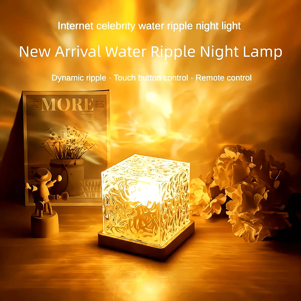 Ocean Wave RGB Aurora Projector Lamp