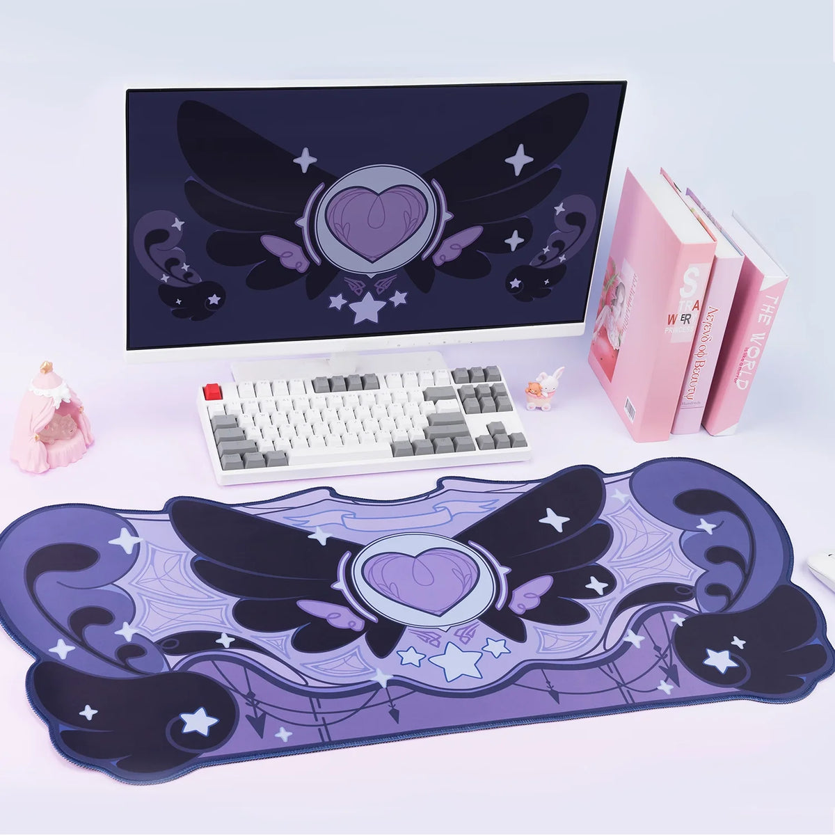 Oversized Dark Wind Non-Slip Gaming Mouse Pad Mat