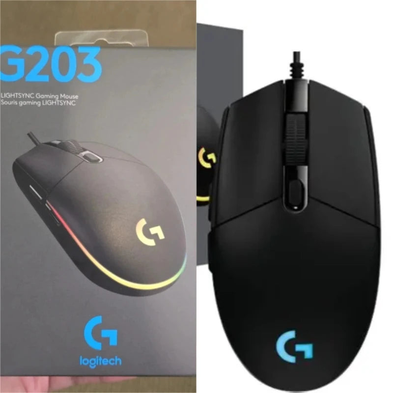 Logitech G102 RGB Gaming Mouse with 6 Buttons