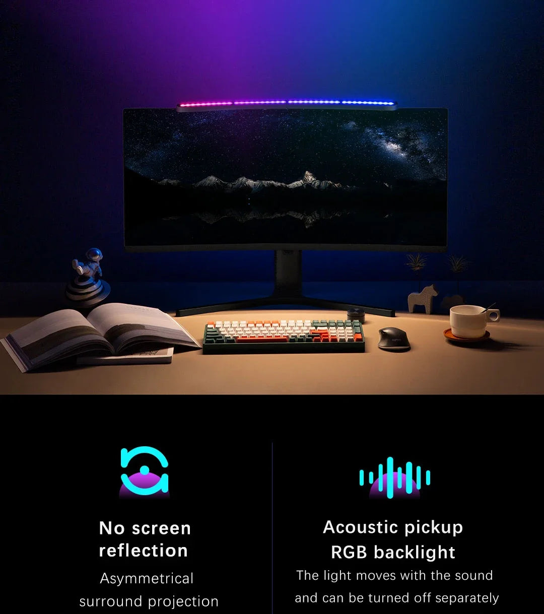 Computer Monitor Table Lamp Bar