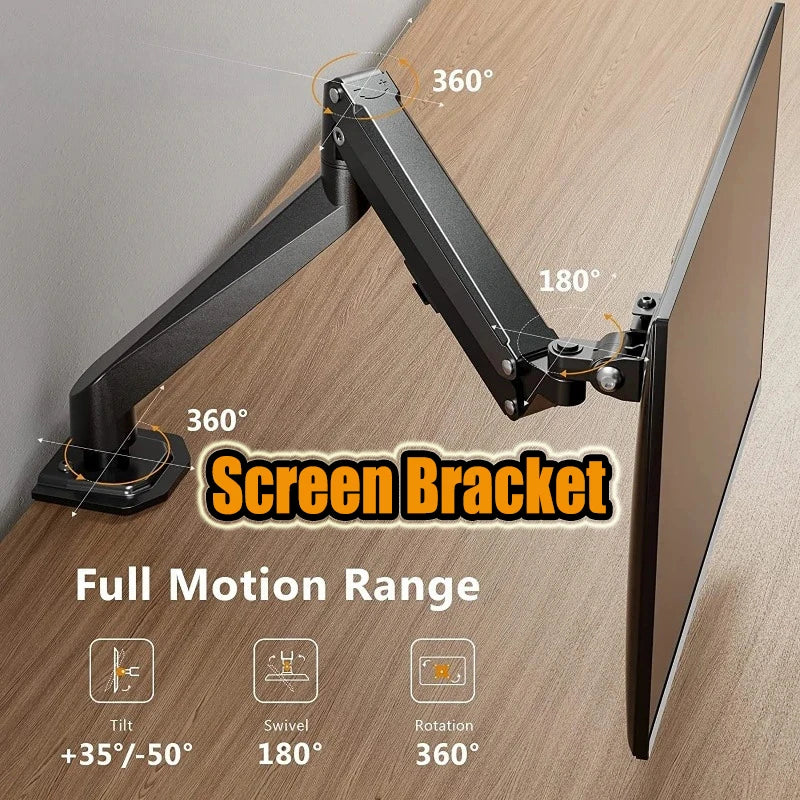 Adjustable Single Monitor Mount Stand