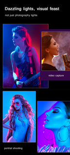 Portable RGB Magnetic LED Fill Light Stick
