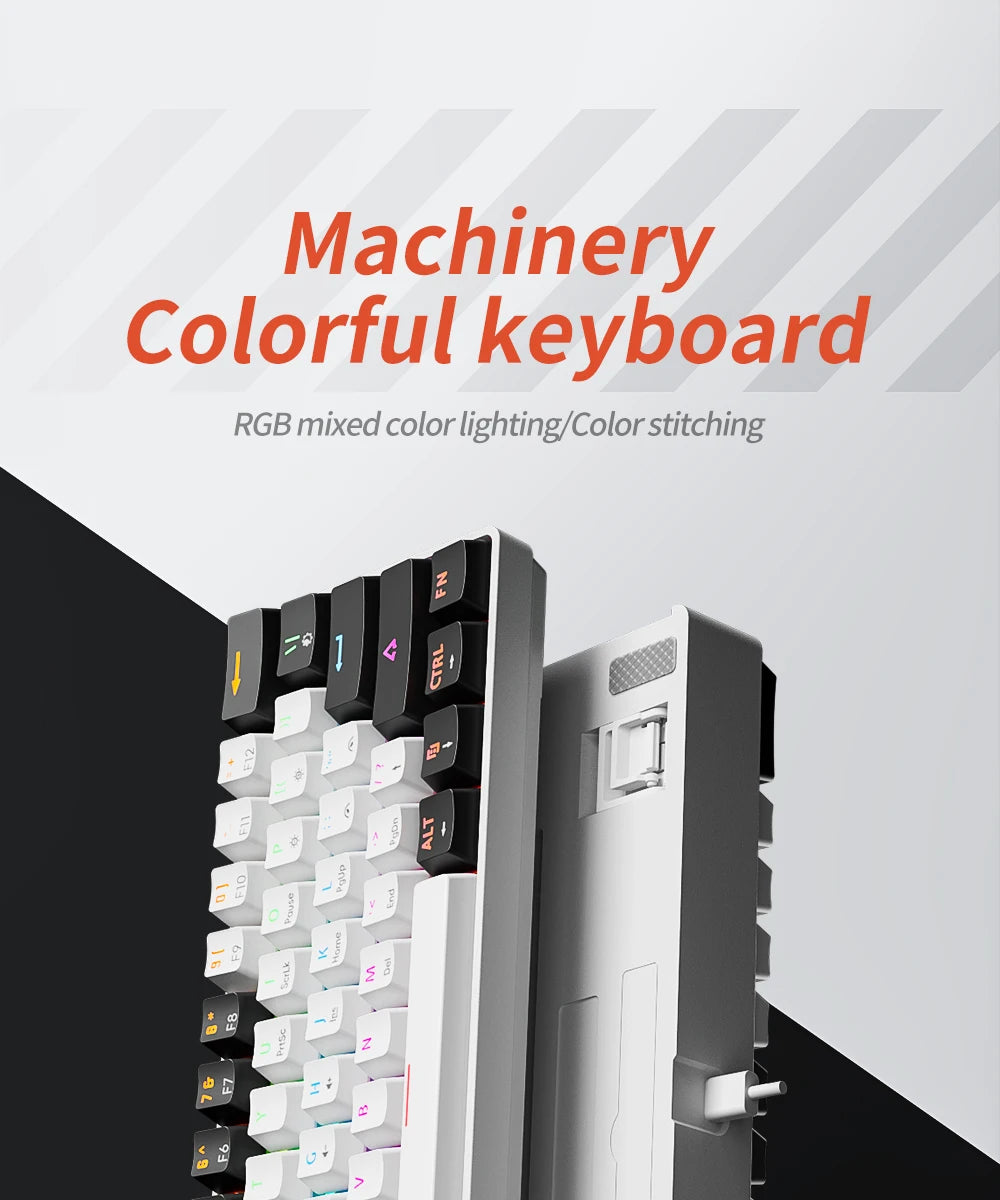 USB 61Key RGB Mechanical Gaming Keyboard