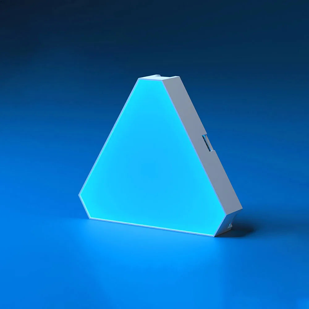 RGB Triangular Quantum Wall Lamp