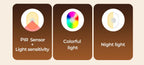 Smart WiFi RGB Motion Sensor Wall Lamp
