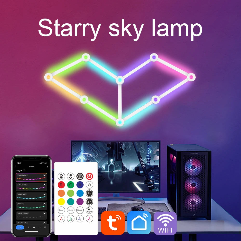 WiFi Smart RGB Wall Light Bar