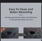Large Wool Felt Desk Mouse Pad Protector Mat