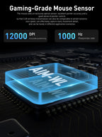 Dual Mode RGB Wireless & Wired Gaming Mouse