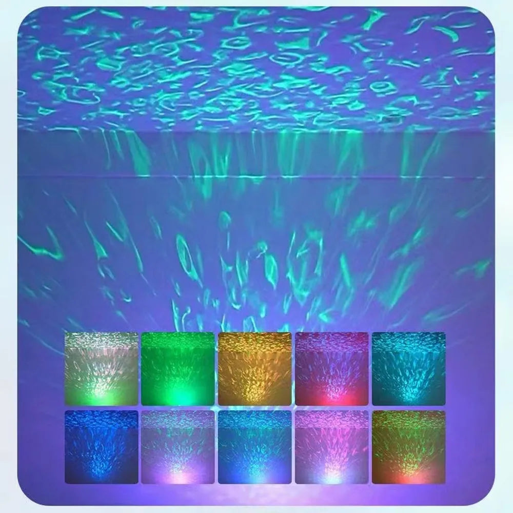 USB 360° Rotating Galaxy Projector Lamp