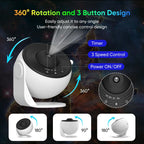 360° Starry Sky Galaxy Projector Lamp