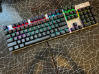 104 Keys RGB Metal Mechanical Gaming Keyboard