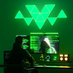 Smart RGB Quantum Triangle Wall Light