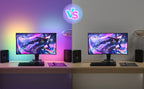 2 In1 Under Monitor Light Bar Gaming Lights