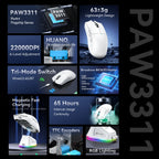 Attack Shark X11 RGB Wireless Gaming Mouse