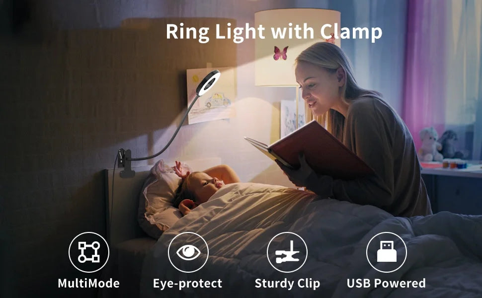 LED Reading Desk Clamp Lamp