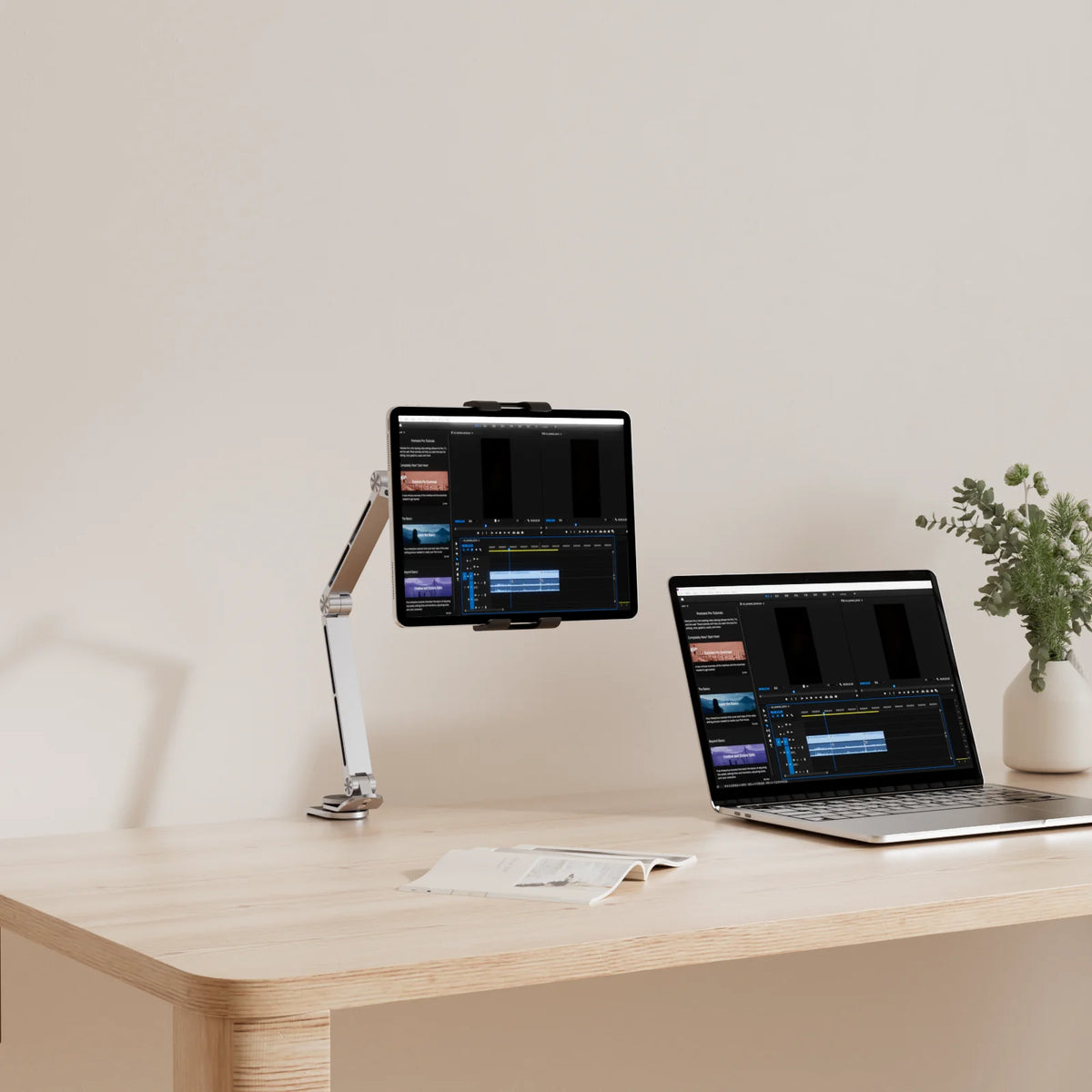 Long Arm Tablet & Monitor Stand Mount