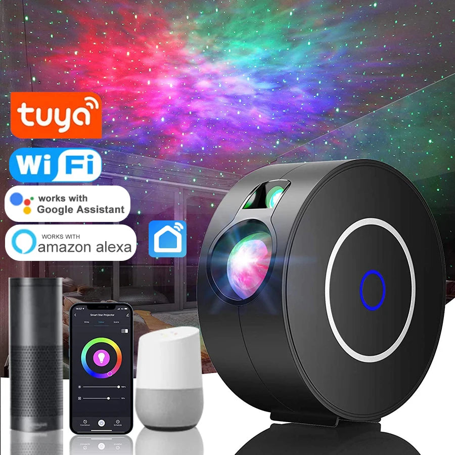 Smart WiFi Starry Sky Projector Lamp
