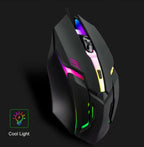 Ergonomic 4-Button RGB Gaming Mouse